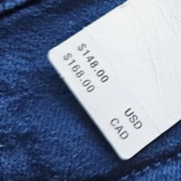 Brand New Pilcro A-Line Utility High Rise Cropped Jeans - Picture 8 of 10